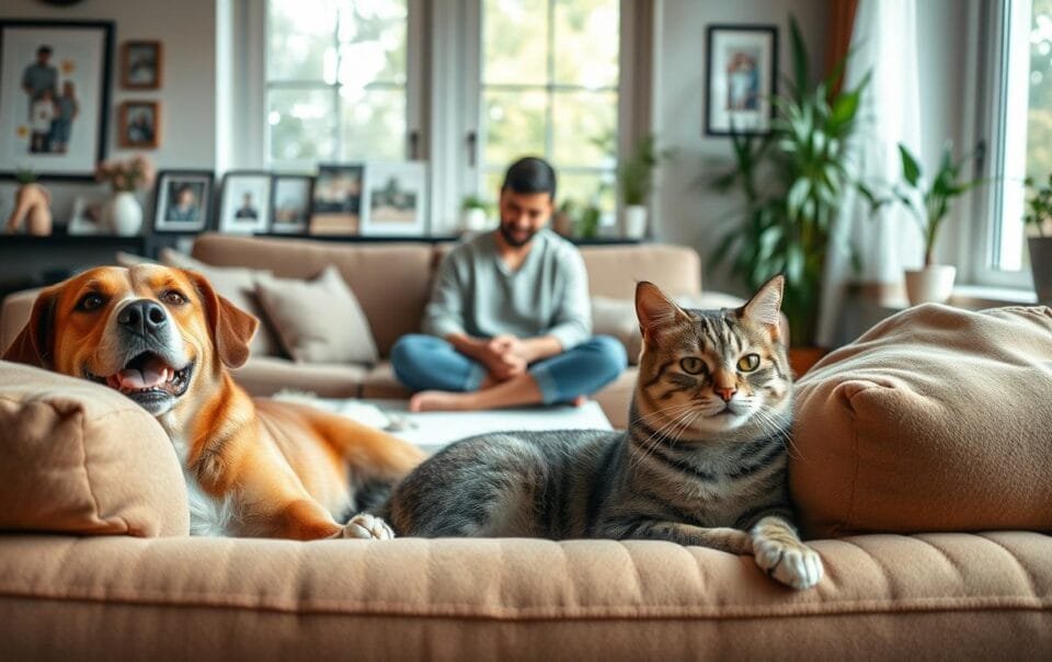 Pets melhoram o bem estar