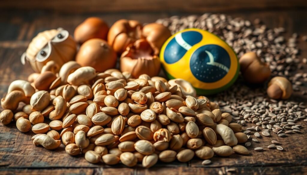 Castanhas, nozes e sementes brasileiras