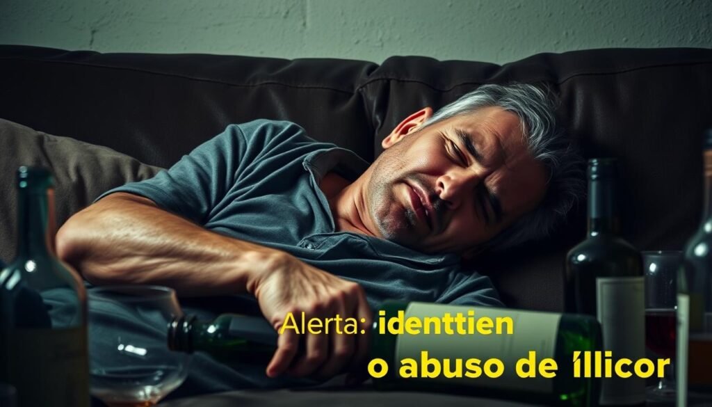 sintomas de intoxicação por álcool
